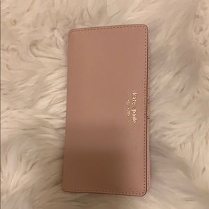 Kate spade bi fold pink wallet